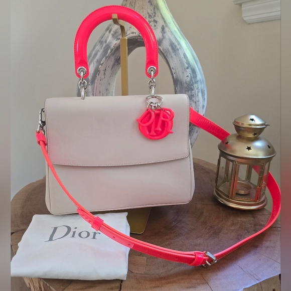 🔥Christian Dior Be Dior Limited Edition Calfsking Leather 2 Way Bag🔥 - Picture 1 of 13